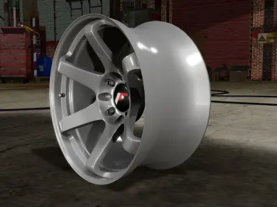 Japan Racing 3 - JR3 Free low-poly 3D model