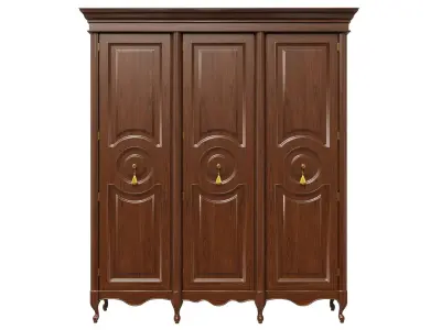 Classic cabinet 07 08 3D model