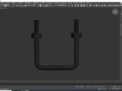 Ubolt Low-poly 3D model