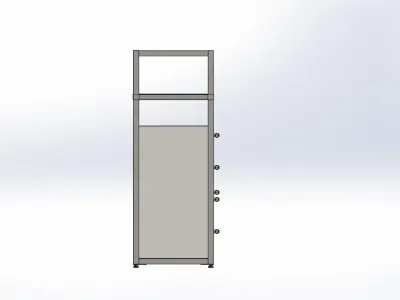 Tool Trolley  CNC or VMC or M1TR or Lathe Machine Etc 3D model