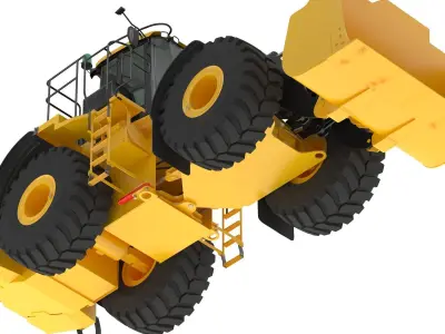 John Deere 844 P-Tier Wheel Loader 3D model
