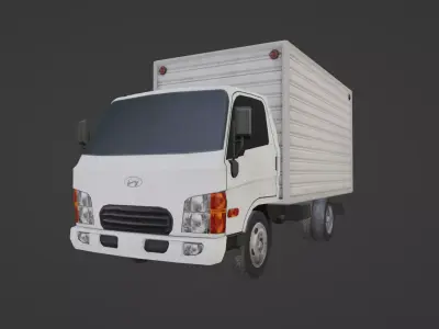 Hyundai HD 45  Low-poly 3D model