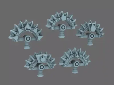 Dragon Knights Dragon Scale Relic 3D print model