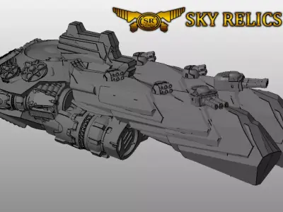 SKY RELICS - 16 BATTLE FURY 3D print model