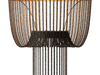 Old lamp 001 3D model