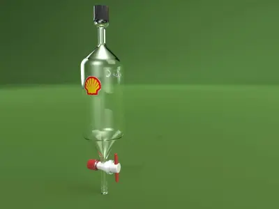 Fuel tank shell eco 3D model