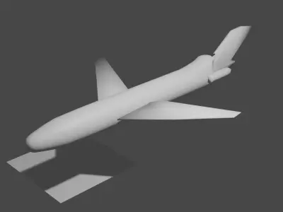 Aeroplane airplane 3D model