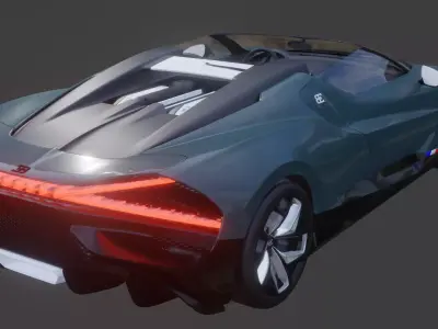 Bugatti Mistral 3D model