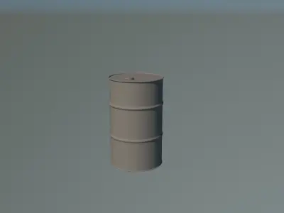 Barrel 3D model shop