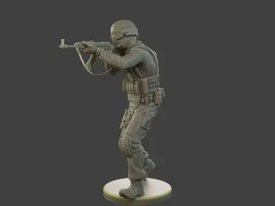 CzechSlovak Police Tactical Unit CPTU1 008 3D print model