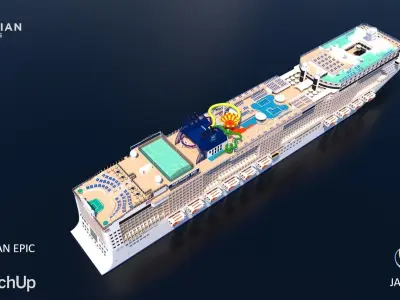 NORWEGIAN EPIC 3D model