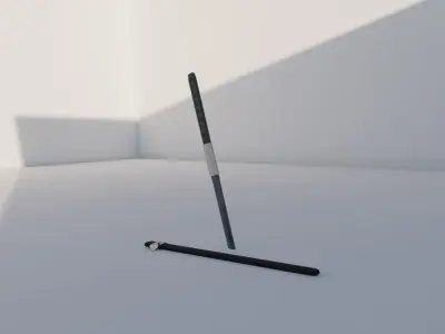 Itachi Anbu Sword  Low-poly 3D model