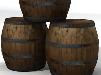 barrels 01 3D model