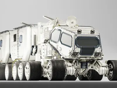 Mars Transport Rover 3D model