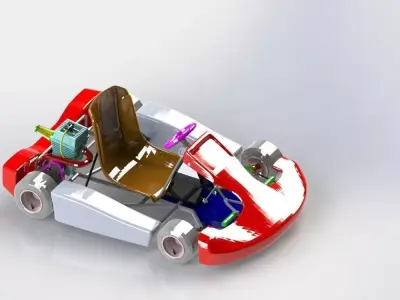 kart go Free 3D model
