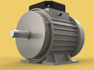 STANDART ELECTRIC MOTOR IEC  3D model