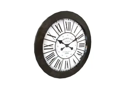 Round Wall Clock Free 3D model