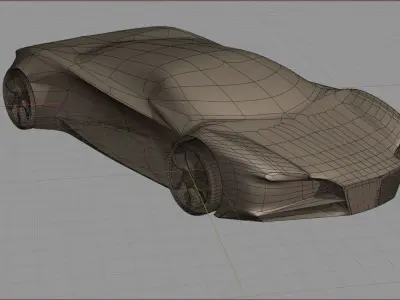 Concept Autumobile Free 3D model
