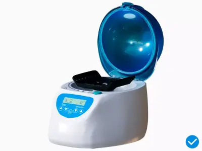 Laboratory Centrifuge Gameready PBR Low-poly 3D model