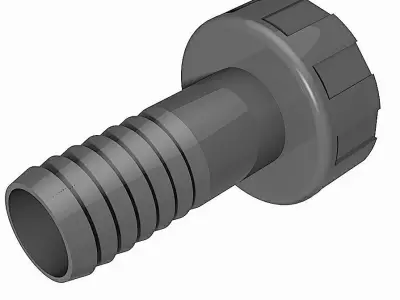 PVC Hose Adaptors - BSP Female Free 3D model