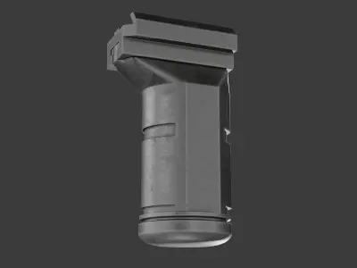 A SET OF TACTICAL GRIP RK Low-poly 3D model