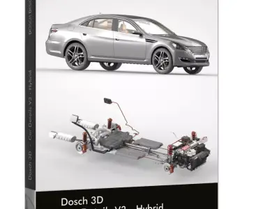 Dosch 3D - Car Details V3 - Hybrid 3D model