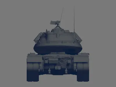 M103 Tank 3D model