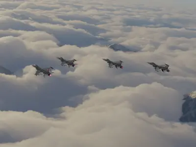 F-16 Block 50 3D model