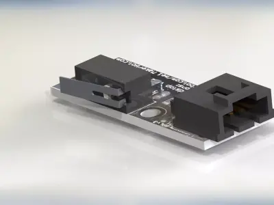Mech End stop Free 3D model