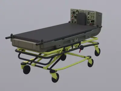 LSTAT ICU Life Support for Trauma and Transport 3D model