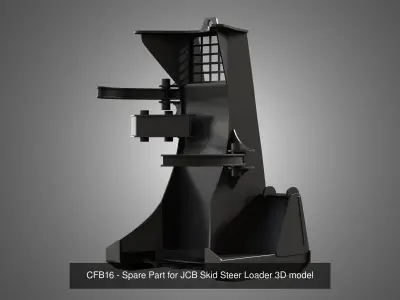 JCB Skid Steer Loaders - Spare Parts 3D Model Pack