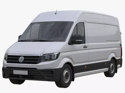 VW Crafter 2 Panel Van 3D model