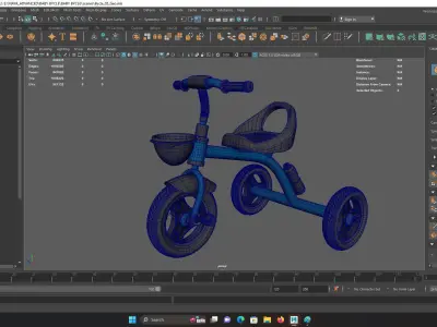 BABAY BICYCLE 3D MODEL Free 3D model