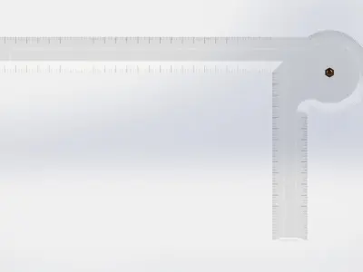 Scale letter l Free 3D model