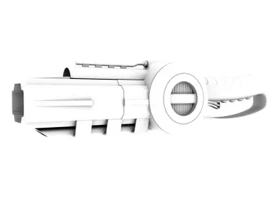 Gun Model grenade launcher Free 3D model