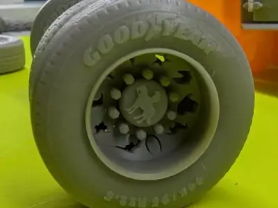 Triple Drive Wrecker 1-25th scale 3D print model
