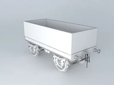 EASTER IRON MINE'S Wagon Free 3D model