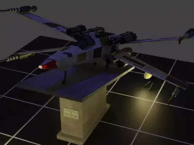 StarWars fighter 3D model