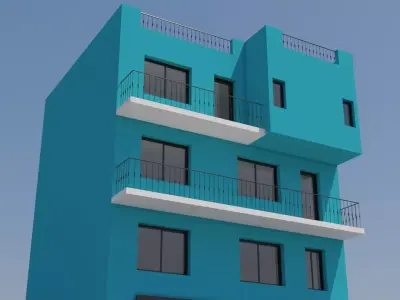 Mexican House  3D model