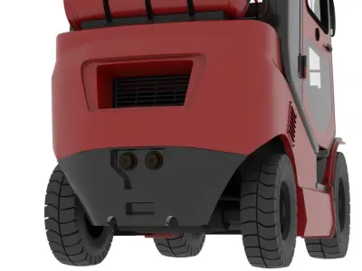 NEW AWESOME FORKLIFT  3D print model