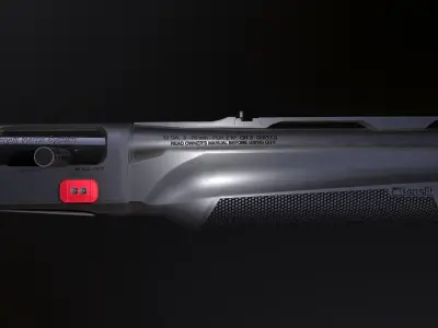 Benelli M2 SP  Low-poly 3D model