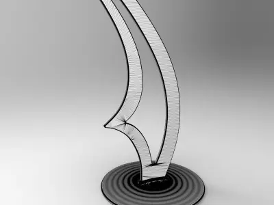 Garden sculpture 3D model