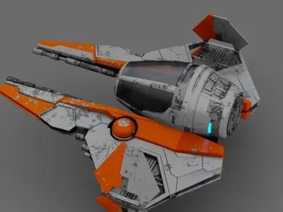 Star Wars Fighter  3D model