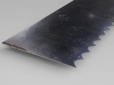 Tools package 03 - Saw Low-poly 3D model