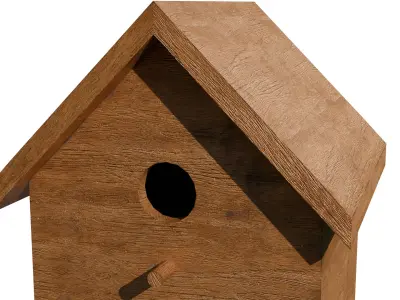 Bird Box Free low-poly 3D model