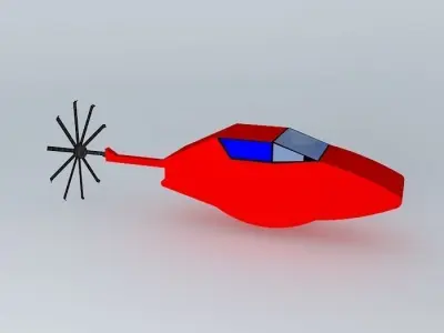 Submersible hovercraft Free 3D model