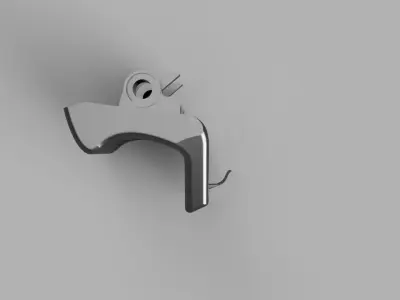 CX5 Armrest latch replacement 3D print model