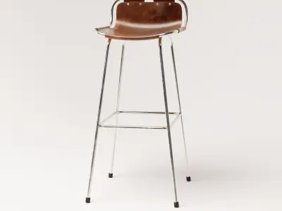 Dal Vera Barstool 3D model