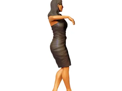 N8 Pin-up girl 3D print model