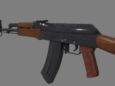 AK 74 3D model
